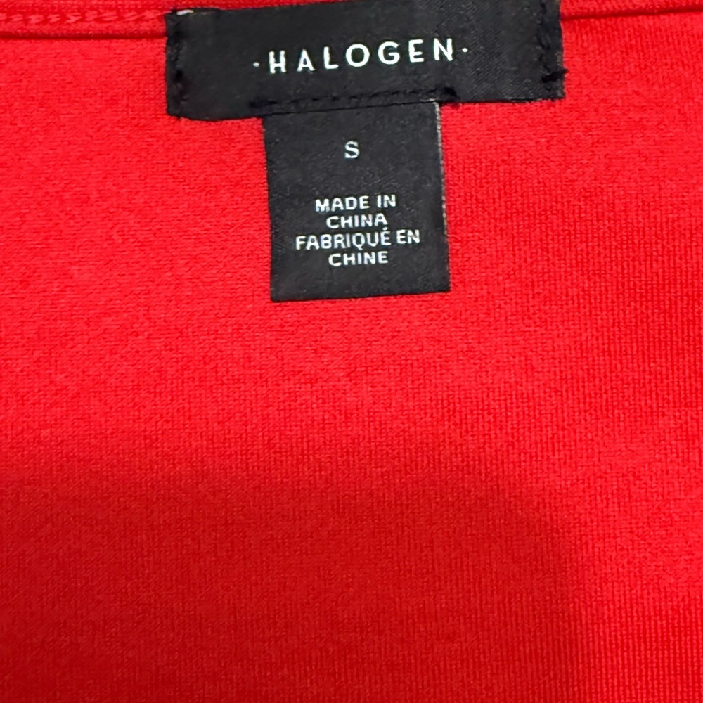✨ Halogen Red Ruffle-Sleeve Top | Size Small - Picture 6 of 8